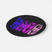 Assiettes En Carton Gymnastique rythmique amour (Angle)