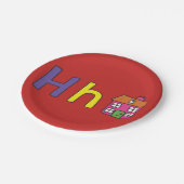 Assiettes En Carton H Est Pour Les Plaques De Papier Maison (Angle)