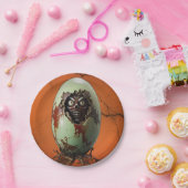 Assiettes En Carton Hachage d'horreur (Fête)