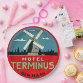 Assiettes En Carton Hage Hotel, Plaques en papier (Fête)