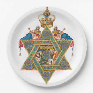 Assiettes En Carton Haggadah Seder de Szyk