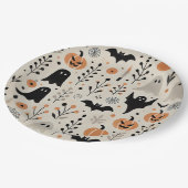 Assiettes En Carton Halloween (Angle)