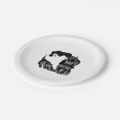 Assiettes En Carton Halloween (Angle)