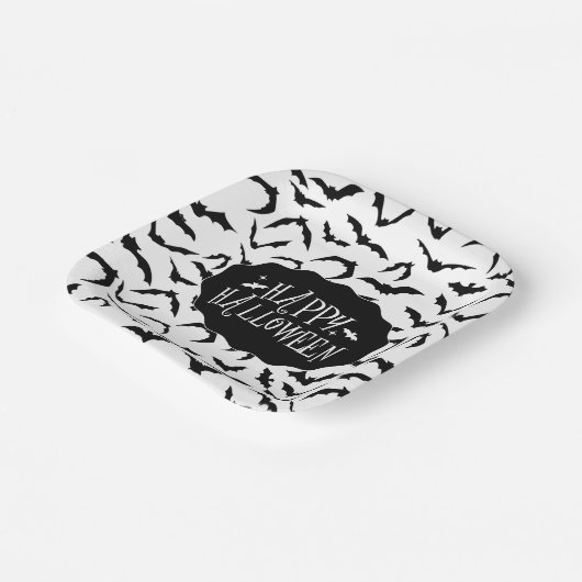 Assiettes En Carton Halloween (Angulaire)