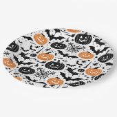Assiettes En Carton Halloween (Angle)
