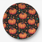 Assiettes En Carton Halloween (Devant)