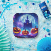 Assiettes En Carton Halloween (Fête)