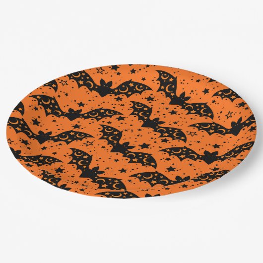Assiettes En Carton Halloween (Angle)