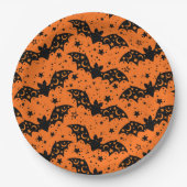 Assiettes En Carton Halloween (Devant)