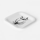 Assiettes En Carton Halloween (Angulaire)