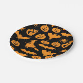 Assiettes En Carton Halloween (Angle)