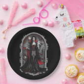 Assiettes En Carton Halloween 4 vampire, amusant, monstre effrayant, h (Fête)