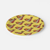 Assiettes En Carton Halloween à l'ancienne, sorcière (Angle)