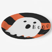 Assiettes En Carton Halloween Baby Ghost Boo (Angle)