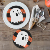 Assiettes En Carton Halloween Baby Ghost Boo