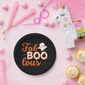Assiettes En Carton Halloween Boo Funny (Fête)