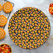 Assiettes En Carton Halloween Candy Corn