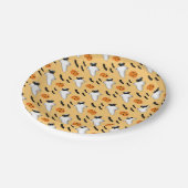 Assiettes En Carton Halloween Carlin Fantôme mignon Citrouille chauves (Angle)