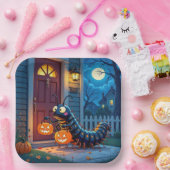 Assiettes En Carton Halloween Centipede Trick ou le traitement (Fête)