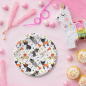 Assiettes En Carton Halloween Chihuahua (Fête)