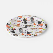 Assiettes En Carton Halloween Chihuahua (Angle)