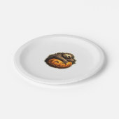 Assiettes En Carton Halloween classique à thème Sloth T-shirt (Angle)