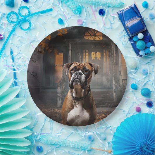 Assiettes En Carton Halloween dans la boîte (Fête)