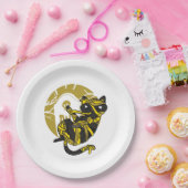 Assiettes En Carton Halloween de chat maman (Fête)