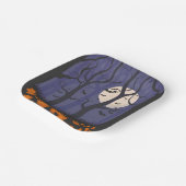 Assiettes En Carton Halloween de la forêt (Angulaire)