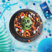 Assiettes En Carton Halloween Déplaisant Candy Bowl (Fête)