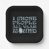 Assiettes En Carton halloween drôle dire (Recto)