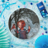 Assiettes En Carton Halloween effrayant (Fête)