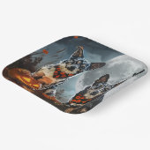 Assiettes En Carton Halloween Éffrayant (Angulaire)