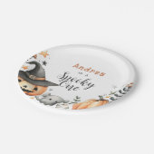 Assiettes En Carton Halloween Éffrayant premier (Angle)