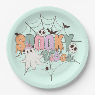 Assiettes En Carton Halloween éffrayant Vibes