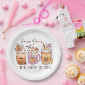 Assiettes En Carton Halloween et café (Fête)