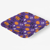 Assiettes En Carton Halloween fantômes citrouille chauves-souris amusa (Angulaire)