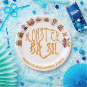Assiettes En Carton Halloween Fun Monster Bash (Fête)