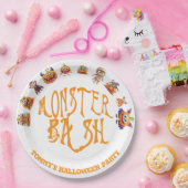 Assiettes En Carton Halloween Fun Monster Bash (Fête)