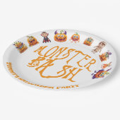 Assiettes En Carton Halloween Fun Monster Bash (Angle)