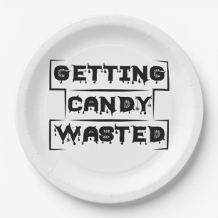 Assiettes En Carton Halloween Getting