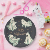 Assiettes En Carton Halloween Ghost Spooktacular Happy Halloween (Fête)