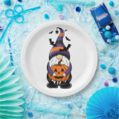 Assiettes En Carton Halloween Gnome (Fête)