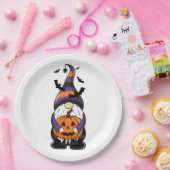 Assiettes En Carton Halloween Gnome (Fête)