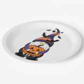 Assiettes En Carton Halloween Gnome (Angle)