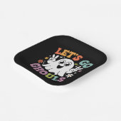 Assiettes En Carton Halloween Go Ghouls Ghost Retro Costume (Angulaire)