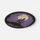 Assiettes En Carton Halloween gothique Éffrayant Haunted Maison Hallow (Angle)