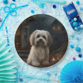 Assiettes En Carton Halloween Havanais effraie (Fête)