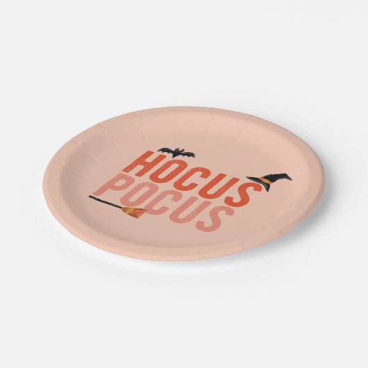 Assiettes En Carton Halloween Hocus Pocus (Angle)