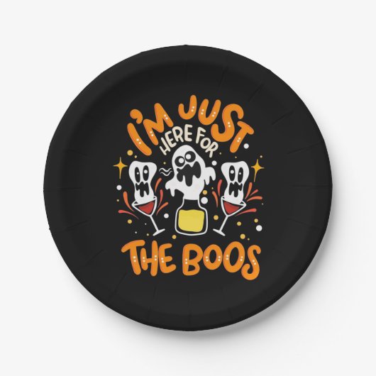 Assiettes En Carton Halloween I (Devant)